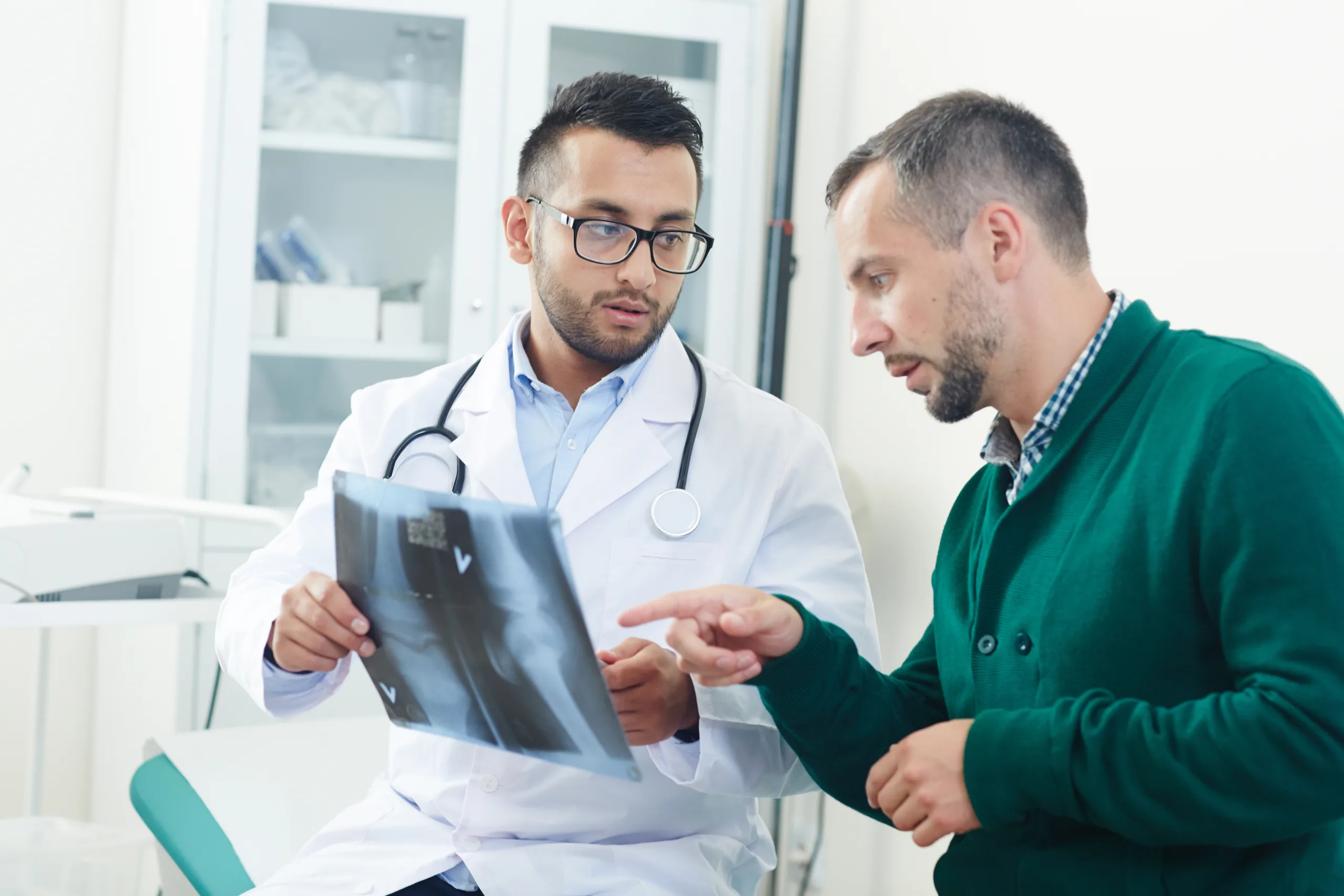 discussing x ray joint scaled