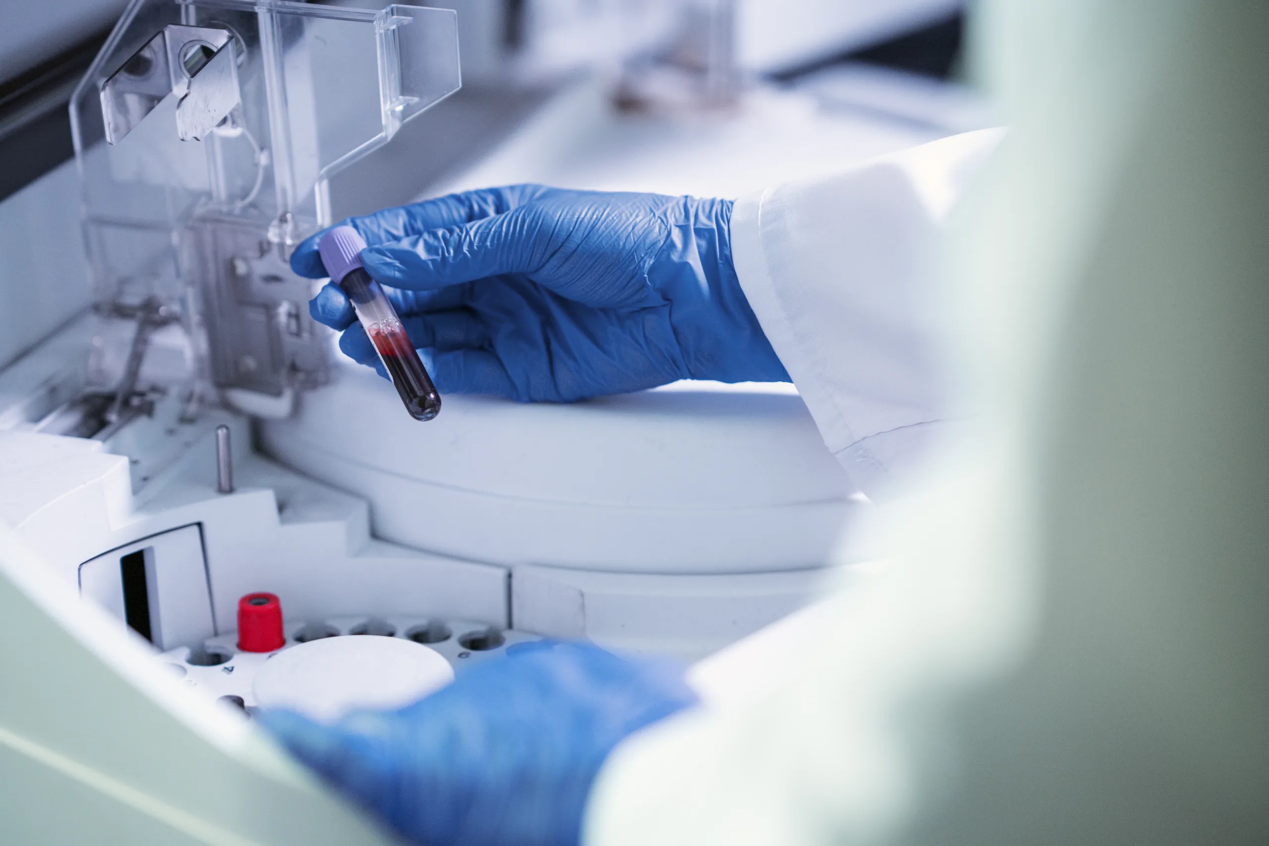 doctor performing medical research lab scaled